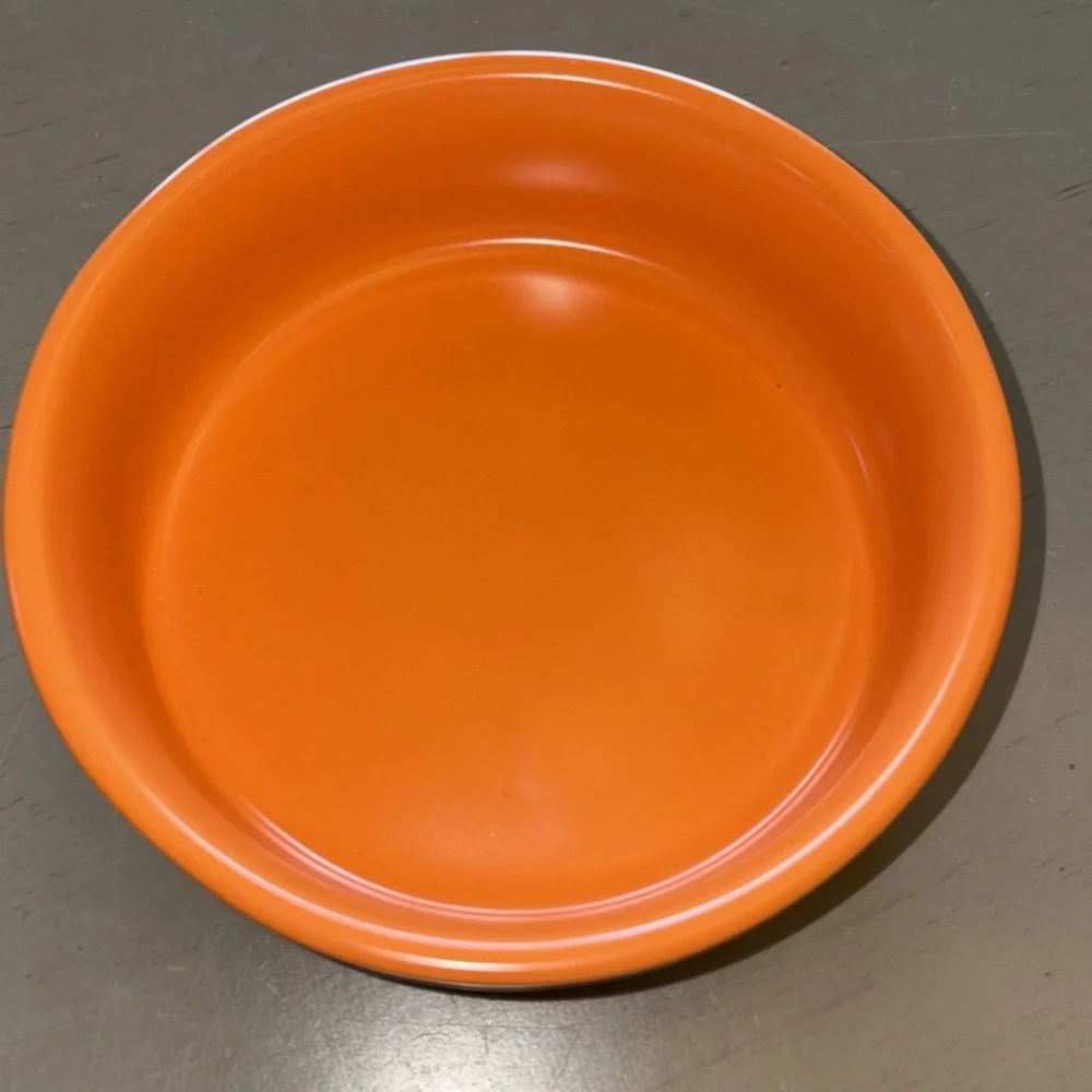 Rae Dunn vibrant orange